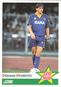 Dragan Stojkovic Verona Score 92 Seria A #421